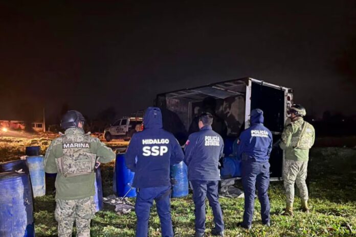 Operativo contra el huachicol en Hidalgo: seis cateos y cinco detenidos