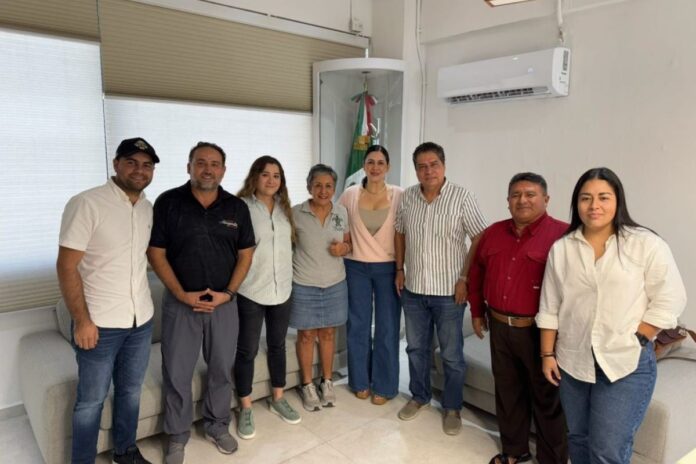 Gobierno Municipal y empresarios de Playa del Carmen unen esfuerzos para combatir la erosión de playas