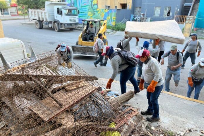 Iniciativa del Gobierno de Solidaridad recolectó 38.8 toneladas de desechos en Villas del Sol
