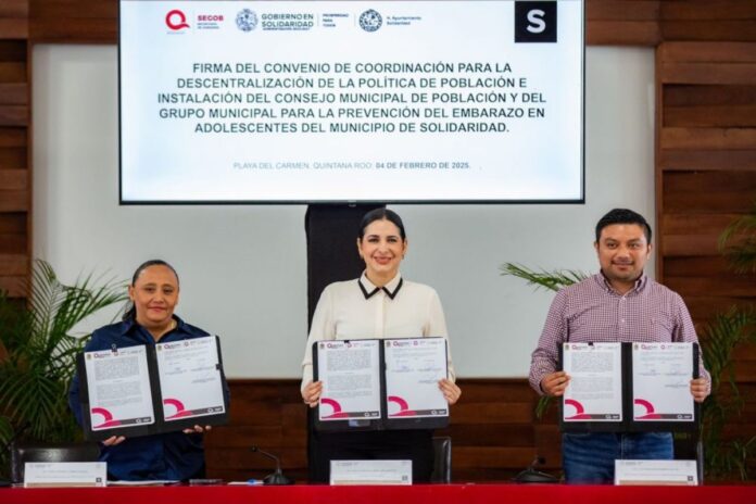 Impulsan en Solidaridad políticas públicas poblacionales y de prevención de embarazos en adolescentes