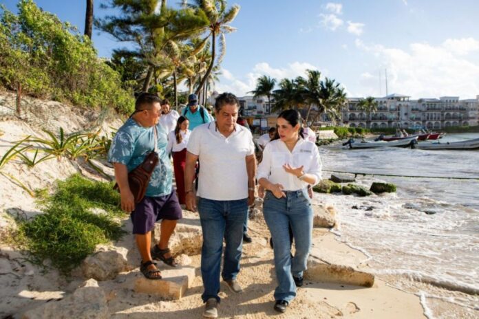 Playa del Carmen impulsa estrategia integral para la recuperación de playas afectadas por erosión