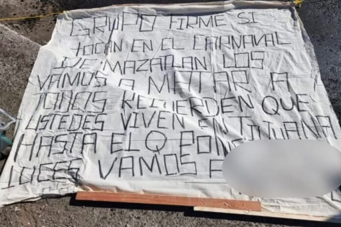 Encuentran cabeza humana en Tijuana con amenaza a Grupo Firme por presentación en el Carnaval de Mazatlán