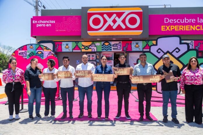 Gobierno de Playa del Carmen y Oxxo impulsan el orgullo playense con nueva imagen urbana 