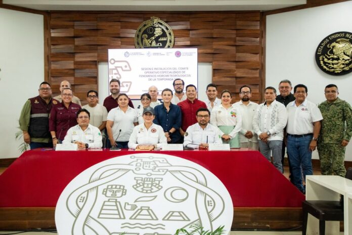 Gobierno de Estefanía Mercado instala Comité Operativo ante huracanes: 