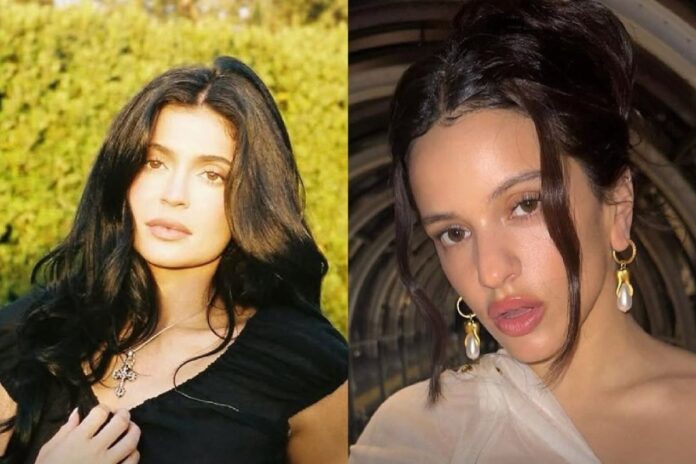 Rosalia y Kylie Jenner recrean su audio viral en la Paris Fashion Week