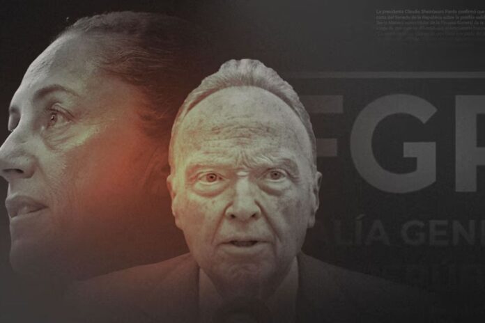 Claudia Sheinbaum recibe carta del Senado sobre posible salida de Gertz Manero