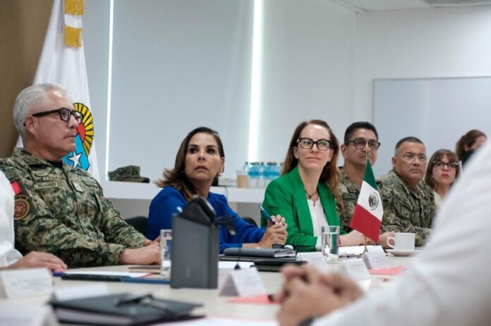 Reunión de coordinación entre autoridades de Quintana Roo para afinar seguridad y logística rumbo al Mundial FIFA 2026.