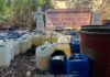 Desmantelan 3 narcolaboratorios en Sinaloa y aseguran más de 4 toneladas de metanfetamina Elementos de la Sedena y Guardia Nacional durante el desmantelamiento de narcolaboratorios en Sinaloa, donde aseguraron más de 4 toneladas de metanfetamina.