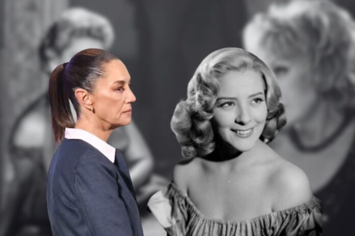 Claudia Sheinbaum lamenta el fallecimiento de Silvia Pinal