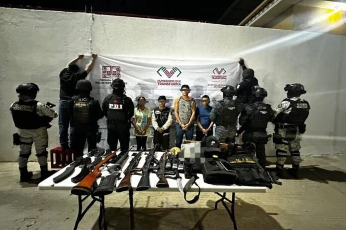 CEDH de Michoacán identifica cárteles de Chiapas y Guatemala: Cuatro presuntos miembros detenidos