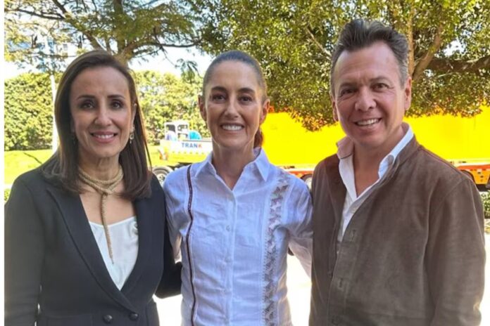 Claudia Sheinbaum y Pablo Lemus supervisan avances de la Línea 4 del Tren Ligero en Jalisco