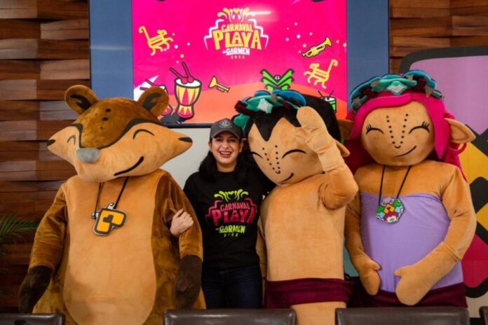 Playa del Carmen se llena de color y alegría con el Carnaval “Caribe Neón” 2025