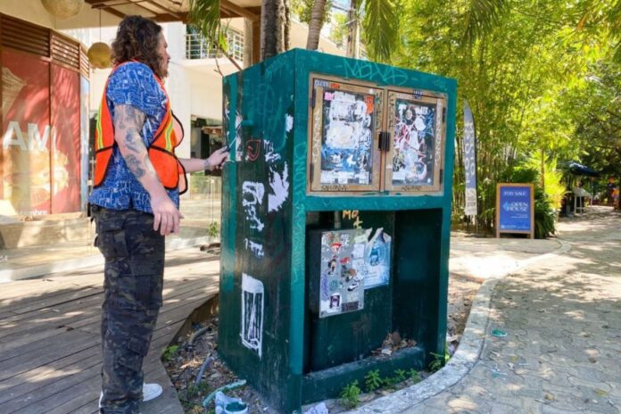 Playa del Carmen implementa programa de trabajo comunitario para infractores de graffiti