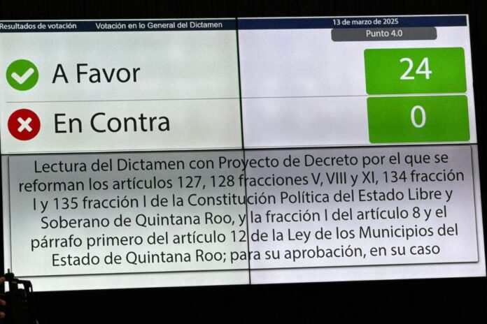 Congreso de Quintana Roo aprueba iniciativa de cambio de nombre de Solidaridad por Playa del Carmen