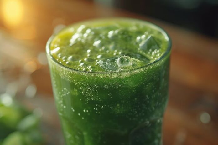 Jugo verde antiedad: Bebida natural para cuidar tu piel, estimular el colágeno y apoyar la pérdida de peso