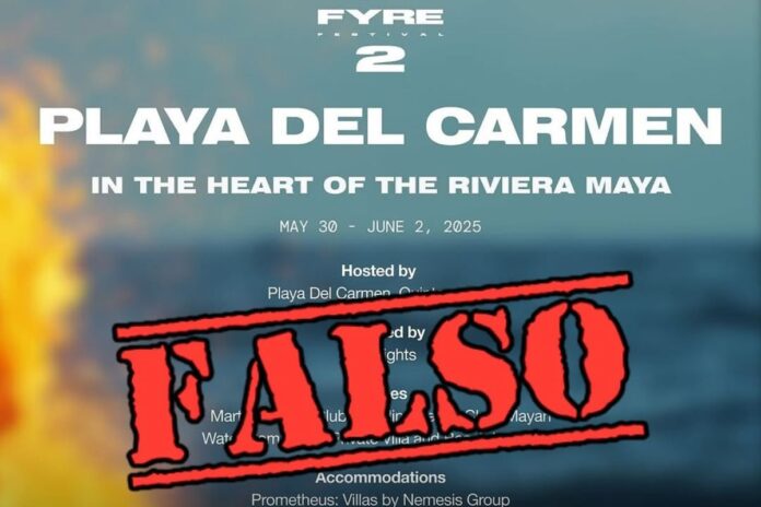 Ayuntamiento de Playa del Carmen desmiente realización del supuesto evento 