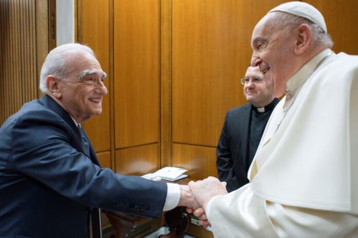 Anécdota: Martin Scorsese conmovió al Papa Francisco durante un encuentro en el Vaticano