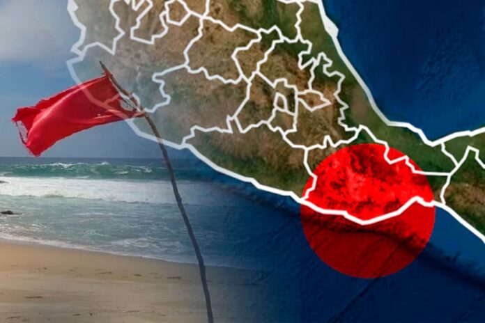 Emitida alerta por fenómeno de mar de fondo en las costas de Oaxaca: autoridades llaman a extremar precauciones