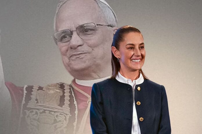 Claudia Sheinbaum felicita al nuevo Papa León XIV tras su elección en el Vaticano: 