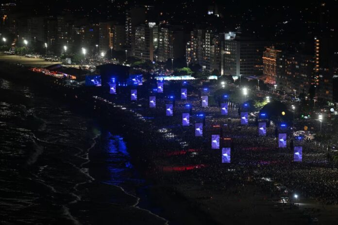 Brasil frustra atentado con bomba en concierto de Lady Gaga en Copacabana