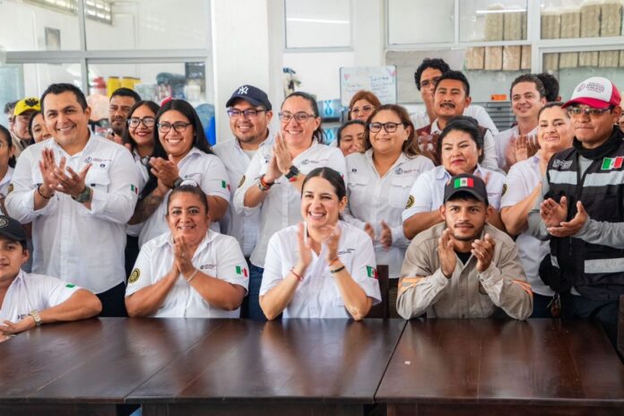 Estefanía Mercado reconoce a trabajadores de Servicios Públicos por posicionar a la ciudad entre las mejores del país