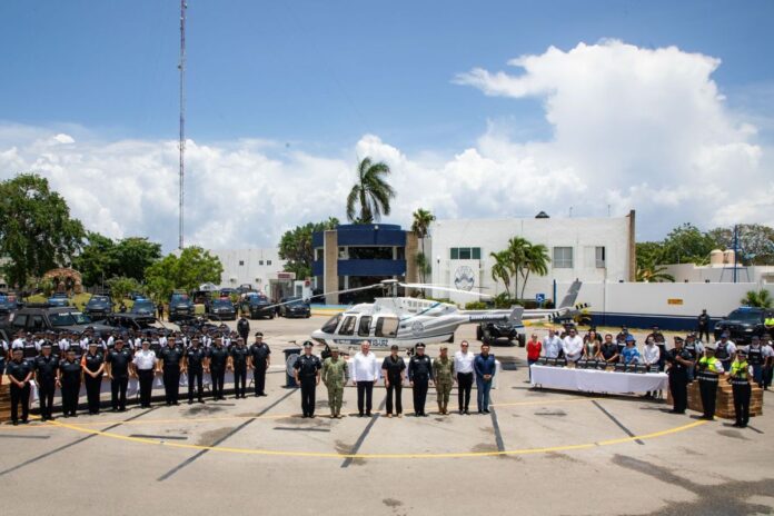 Gobierno de Estefanía Mercado marca un antes y un después en seguridad con histórica entrega de armamento en Playa del Carmen