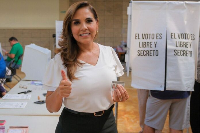 Mara Lezama ejerce su voto y resalta importancia histórica de la elección judicial en México