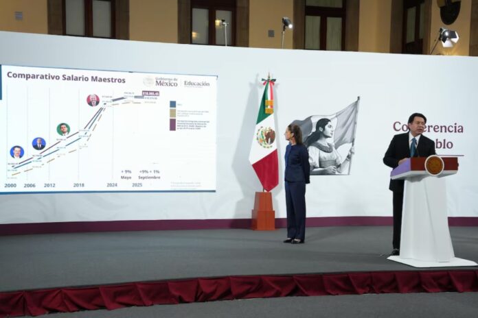 México reducirá gradualmente la edad de jubilación del magisterio a partir de 2028