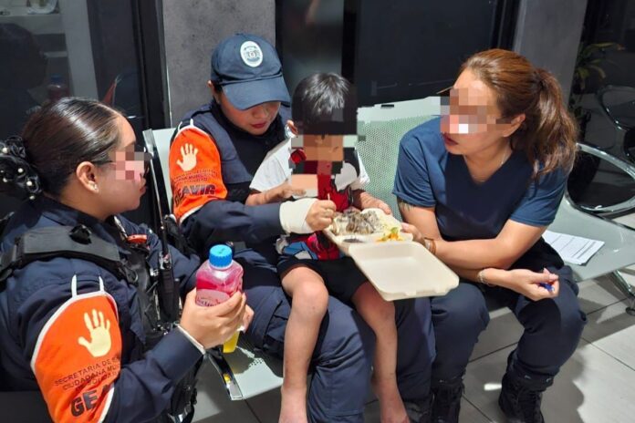 Actuación inmediata del GEAVIG ante presunto caso de maltrato infantil en Puerto Aventuras