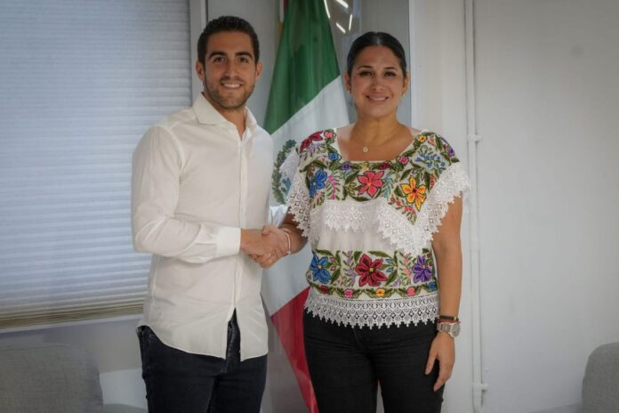 Estefanía Mercado y Gino Segura reafirman alianza por el bienestar de Quintana Roo