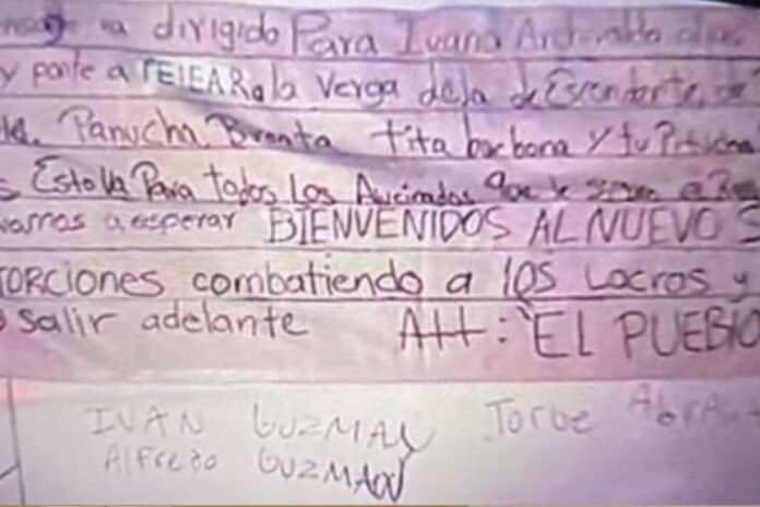 Narcomanta y masacre en Sinaloa elevan tensión interna en el Cártel de Sinaloa: Amenazan a Iván Archivaldo y a los 
