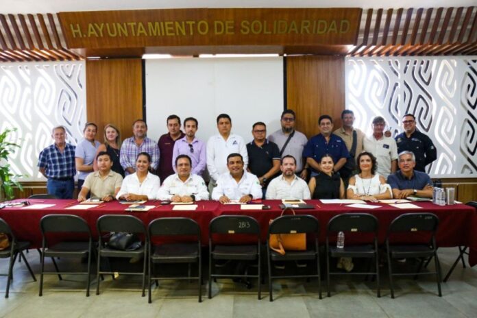 Impulsan Gobierno de Playa del Carmen y sector empresarial una agenda común en protección civil, economía y medio ambiente