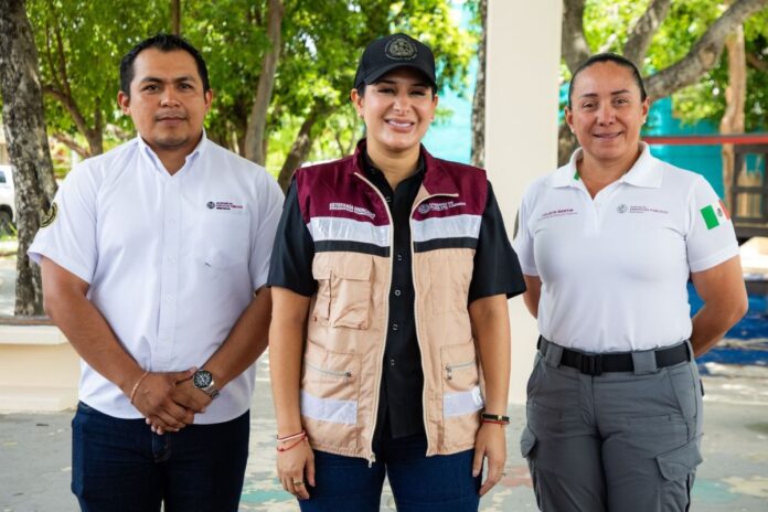 Gobierno de Estefanía Mercado suma 84 parques recuperados en tres semanas en Playa del Carmen