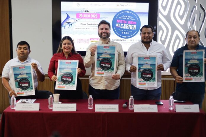 Playa del Carmen se alista para el Gran Torneo de Pesca Deportiva 