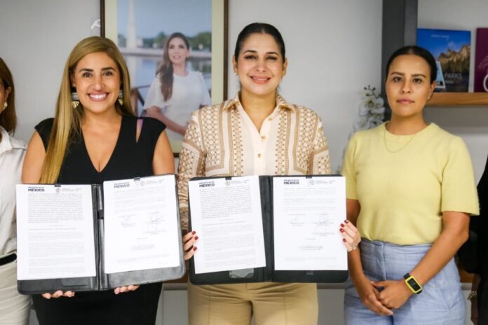 Estefanía Mercado impulsa mil becas educativas en Playa del Carmen en alianza con Jimena Lasa y Red Educativa México