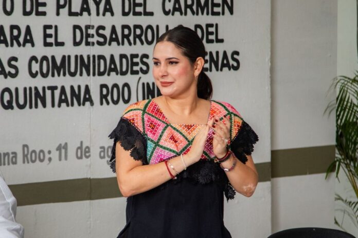 Estefanía Mercado firma convenio con INMAYA para impulsar comunidades indígenas en Playa del Carmen