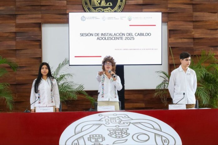 Gobierno de Playa del Carmen instala el Cabildo Adolescente 2025 como espacio de participación y liderazgo