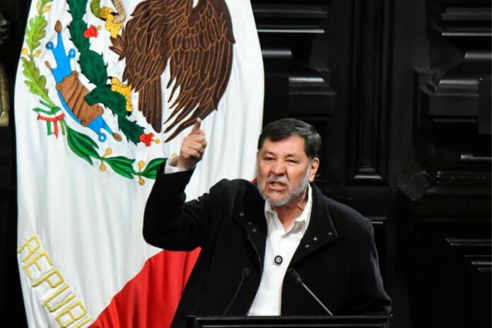 Noroña denunciará penalmente a Alito Moreno y Rubén Moreira por agresiones en la Comisión Permanente