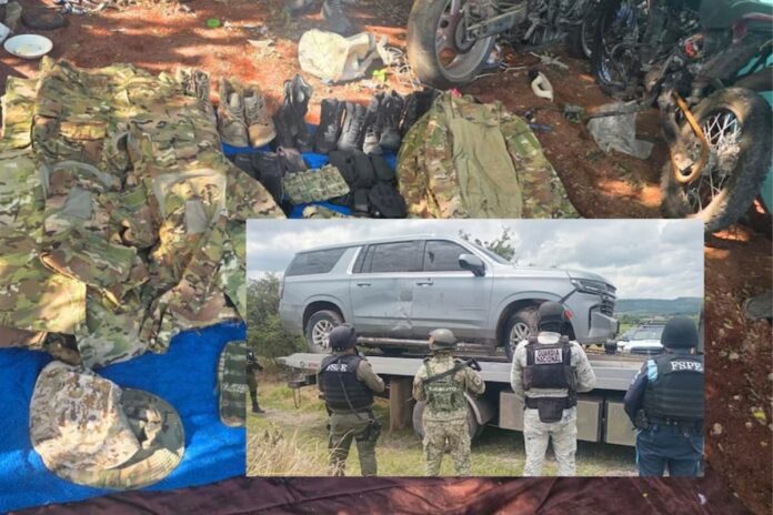 Desmantelan punto de operación del CJNG en Guanajuato y localizan a dos adolescentes desaparecidos