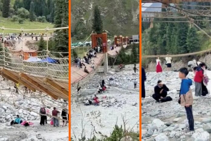 Colapso de puente colgante en China: Cinco muertos y 24 heridos