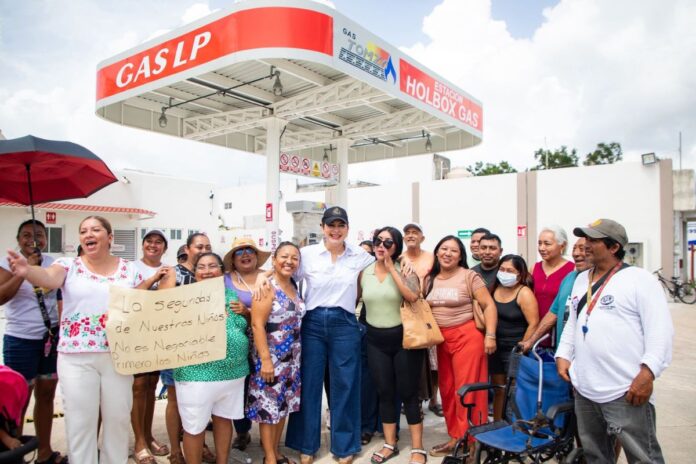 Clausura definitiva de gasera en Villas del Sol: Triunfo de Estefanía Mercado y la comunidad