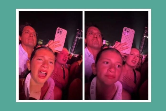 El emotivo llanto de un padre en el concierto de Olivia Rodrigo toca Corazones en TikTok