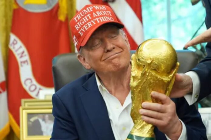 Donald Trump anuncia detalles de la Copa Mundial con un sello característico 