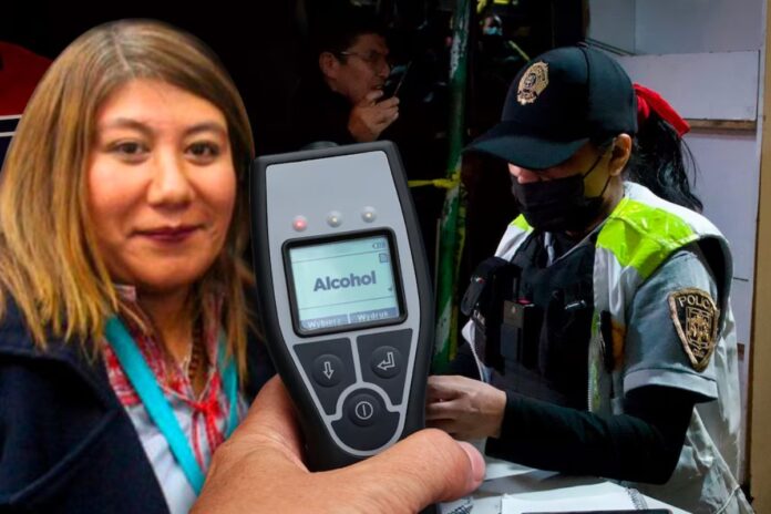 Nathaly Chávez, senadora suplente de Morena, detenida en operativo alcoholímetro en Oaxaca