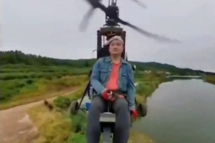 Filmó su propia muerte: Tang Feiji, influencer chino que pareció en un vuelo en vivo