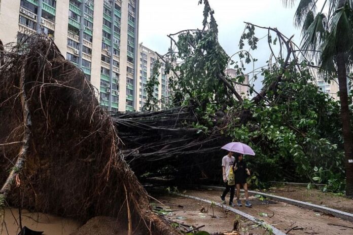 Tifón Ragasa arrasa con 17 muertos en Taiwán y toca tierra en el sur de China