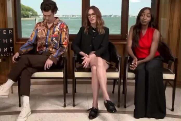 Ayo Edebiri responde con gracia a exclusión en pregunta sobre #MeToo y #BLM durante entrevista viral