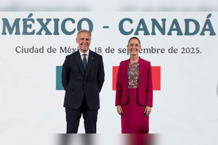 Claudia Sheinbaum confirma acuerdo de seguridad con Canadá para combatir cárteles y tráfico de drogas