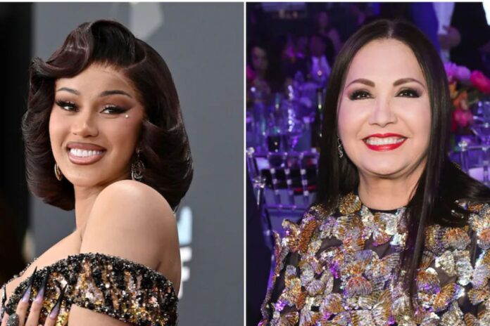 Cardi B se declara fan de Ana Gabriel y canta a todo pulmón en su concierto