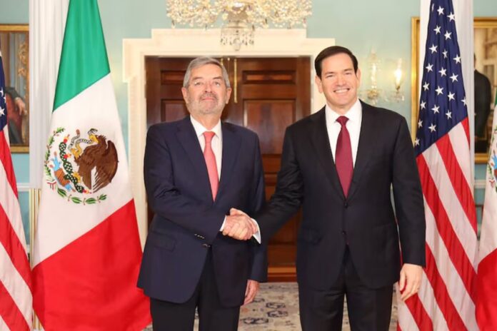 Encuentro entre Marco Rubio y De la Fuente: Avances bilaterales en seguridad fronteriza México-EE. UU.